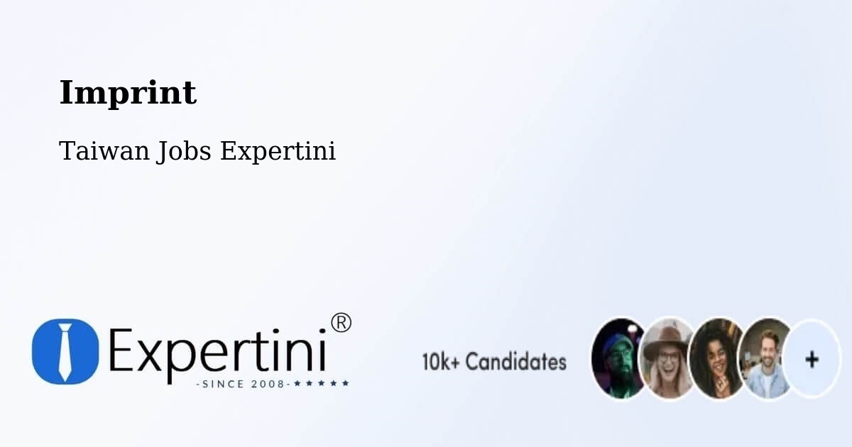Imprint – Pizitou - Taiwan Jobs Expertini